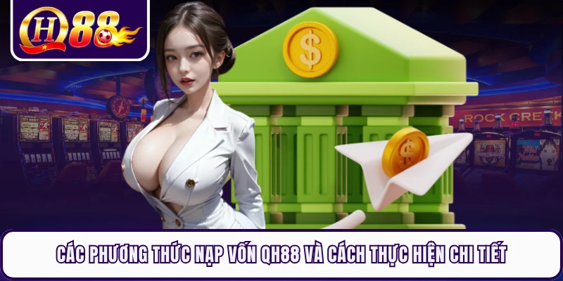 Các phương thức nạp vốn QH88 và cách thực hiện chi tiết